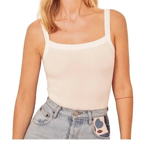 Reformation Jeans Top - Picture 2 of 6